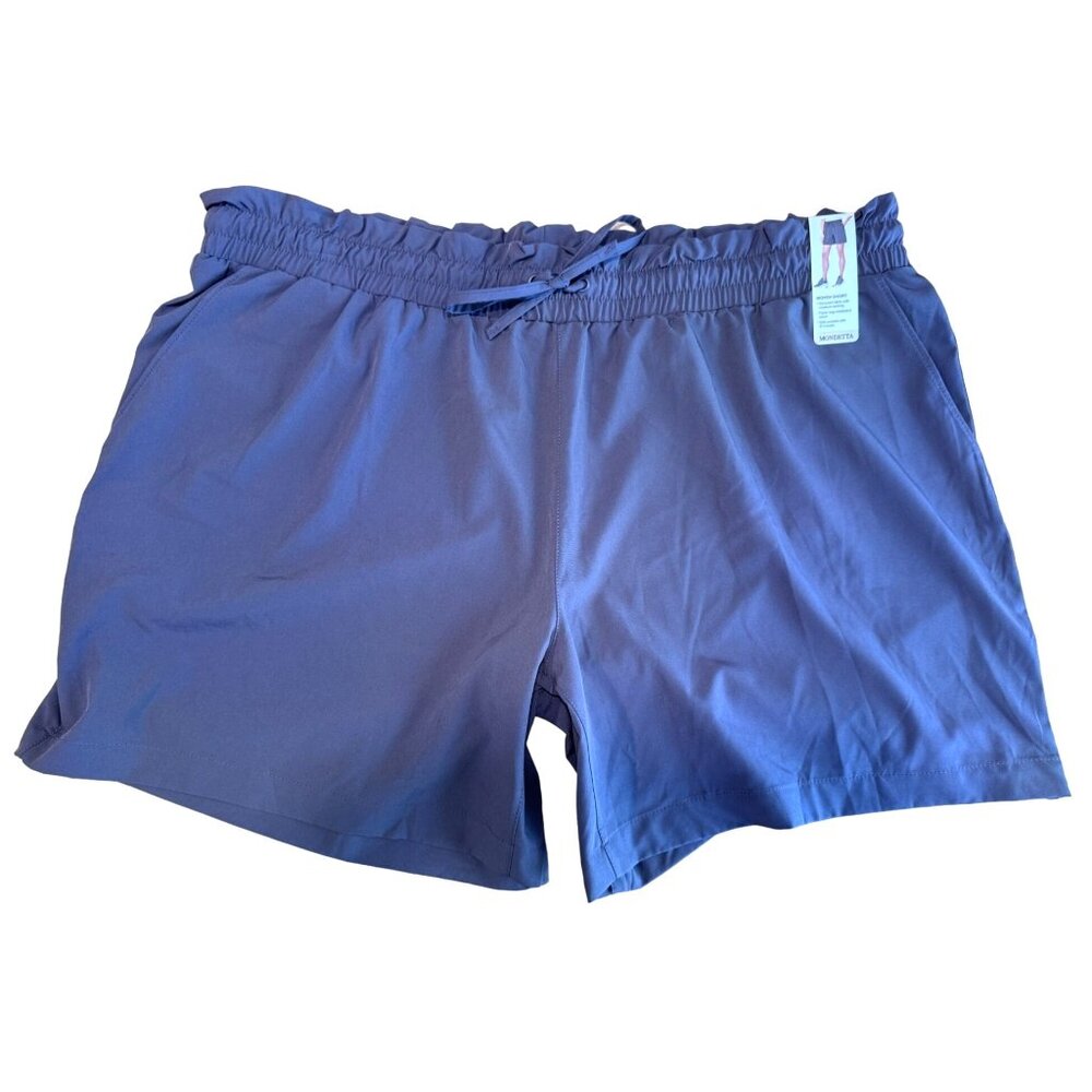 Mondetta Performance Luxury Purple Woven Shorts 6" Inseam Women's XXL